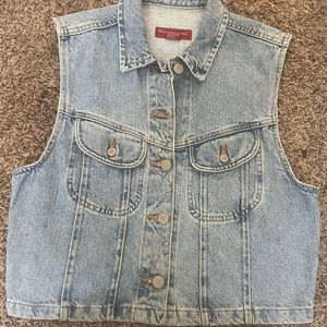 Banana republic Jean vest